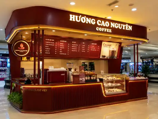 hinh anh ve mo hinh kiosk huong cao nguyen coffee 03