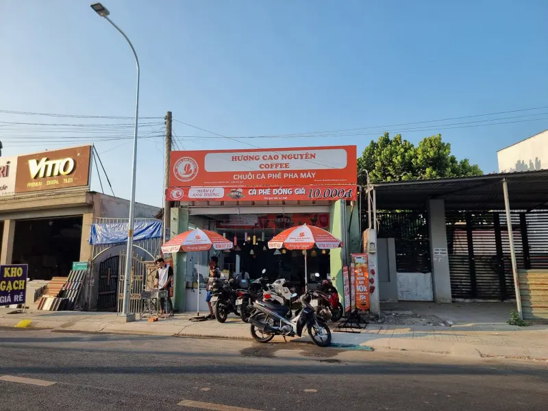 Mô hình quán cafe kết hợp nhà ở
