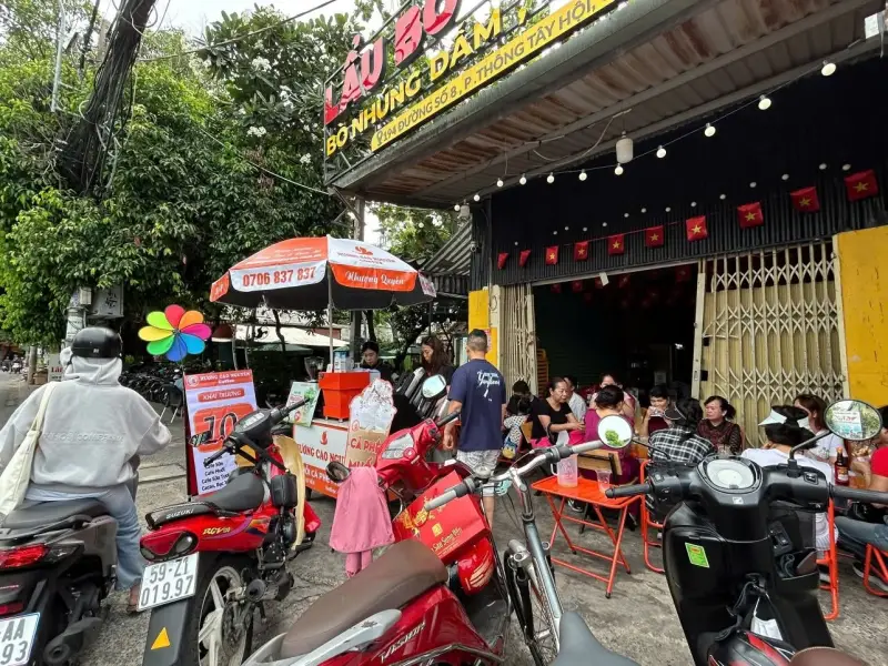 Mô hình Cafe Kiot / Xe đẩy Cố Định