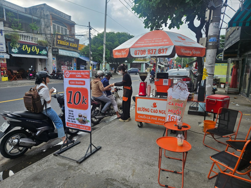 Xe đẩy cafe take away (Mô hình lưu động, vốn siêu tiết kiệm)