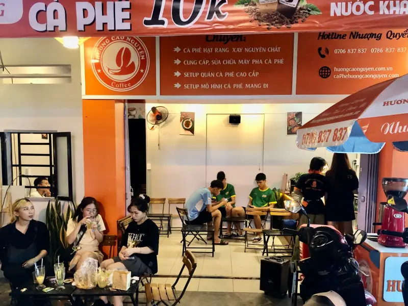 Chi phí mở quán cafe cóc, xe mang đi