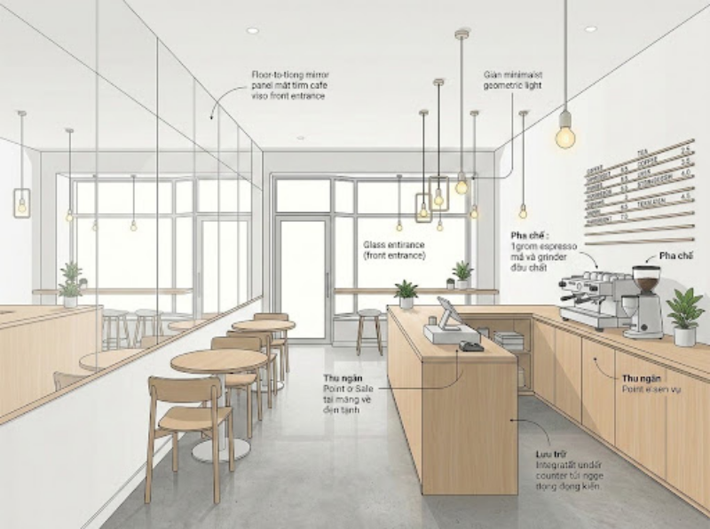 Kinh Nghiệm Mở Quán Cafe Nhỏ 