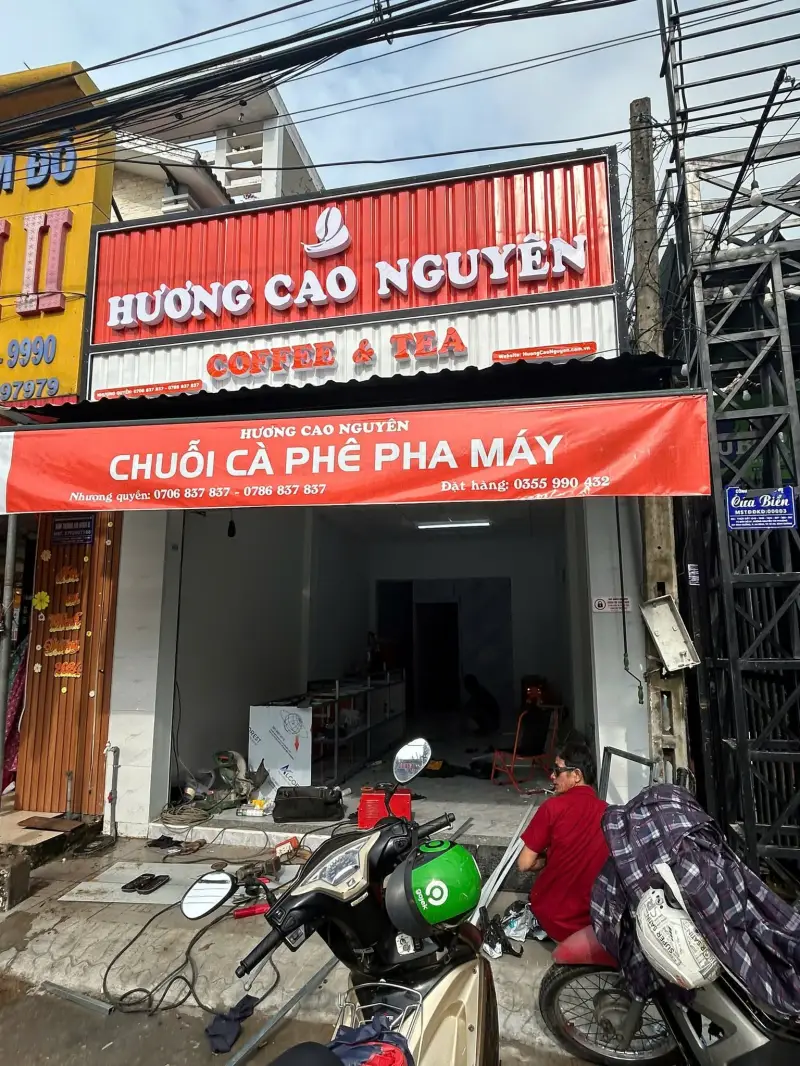 Mô hình quán cafe Takeaway (Cafe mang đi)