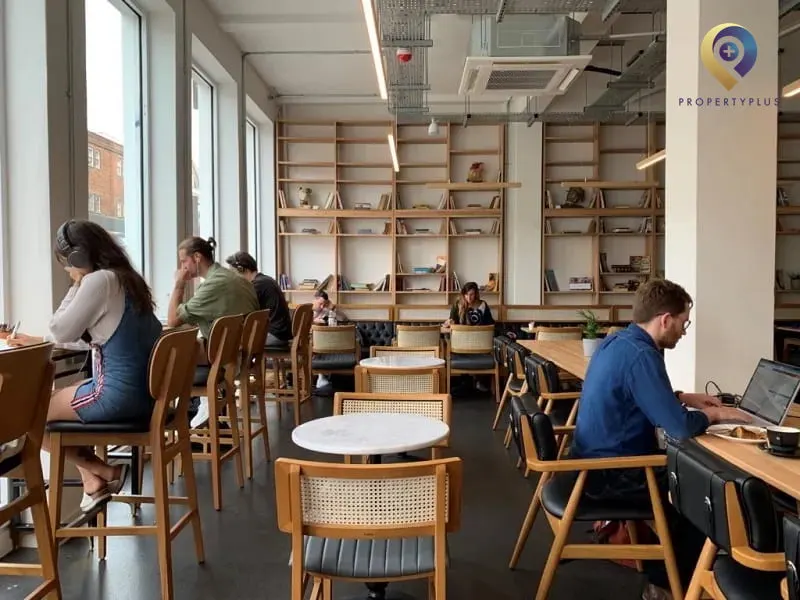 Mô hình quán cafe Co-working